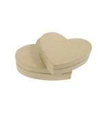 Décopatch Décopatch doos, papier-maché, maat XS, hart