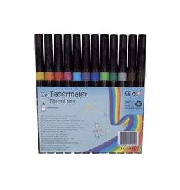 Q-CONNECT Q-Connect Viltstift Ass Pk12 [1st]