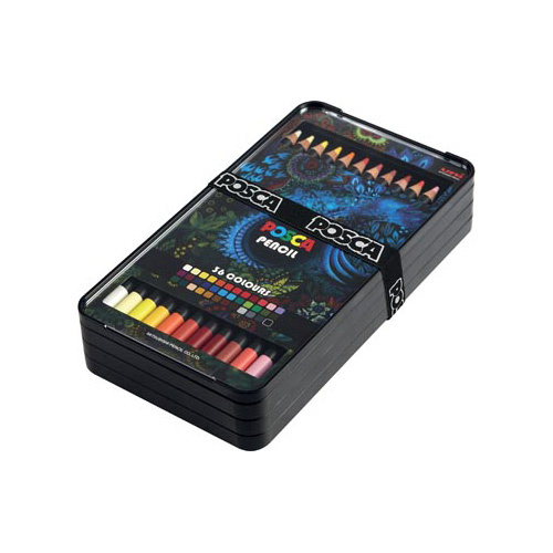 Posca Posca Kleurpotloden, doos met 36 stuks