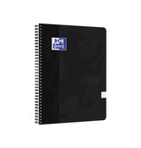 Oxford Oxford School Touch spiraalblok, ft A4, 140 bladzijden, geruit 5 mm, zwart