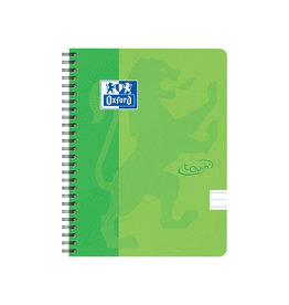 Oxford Oxford School Touch spiraalblok, ft A5, 140 bladzijden, gelijnd, groen (lime)