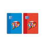 Oxford Oxford Vocabulary Coach spiraalschrift, ft A5, 48 vel, gelijnd, geassorteerde kleuren