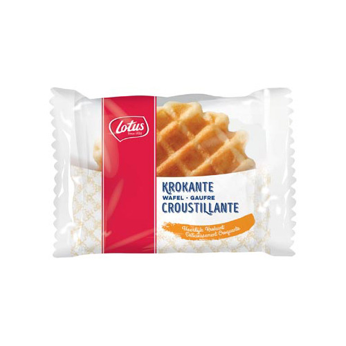 Lotus Lotus krokante wafeltjes, pak van 120 stuks