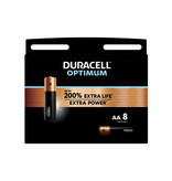 Duracell Duracell batterij Optimum AA, blister van 8 stuks