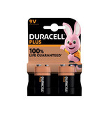 Duracell Duracell batterij Plus 100% 9V, blister van 2 stuks
