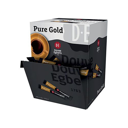 Douwe Egberts Douwe Egberts instant koffie Pure Gold, doos van 200 stuks