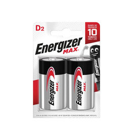 Energizer Energizer batterijen Max D, blister van 2 stuks