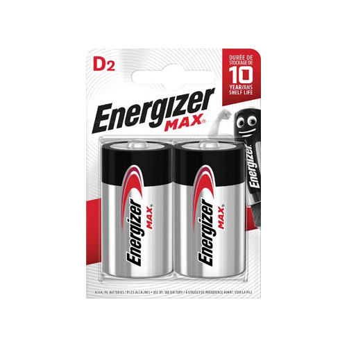 Energizer Energizer batterijen Max D, blister van 2 stuks