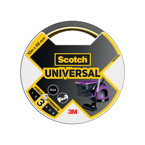 Scotch Scotch ducttape Universal, ft 48 mm x 10 m, zwart