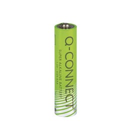 Q-CONNECT Q-CONNECT batterij, alkaline, AAA, blister van 4 stuks