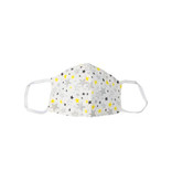 Merkloos Wasbaar mondmasker, stars motief, maat: small, 5 stuks