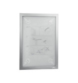 Durable Durable Duraframe Wallpaper zelfklevend kader A4, zilver