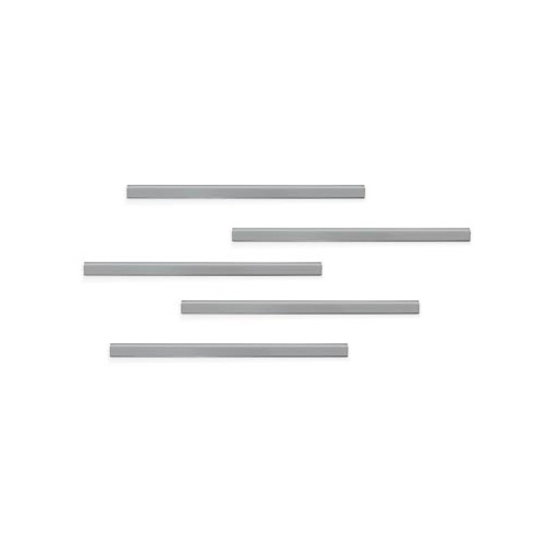 Durable Durable Durafix zelfklevende magneetstrook, 297 mm, pak van 5 stuks, zilver