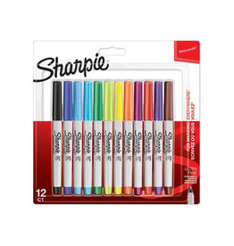 Sharpie Sharpie Perm Marker F Bl12 Ass [1st]