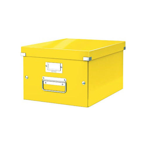 Leitz Leitz WOW opbergdoos Click & Store, ft A4, geel