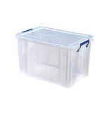 Bankers Box Bankers Box opbergdoos 26 liter, transparant blauwe