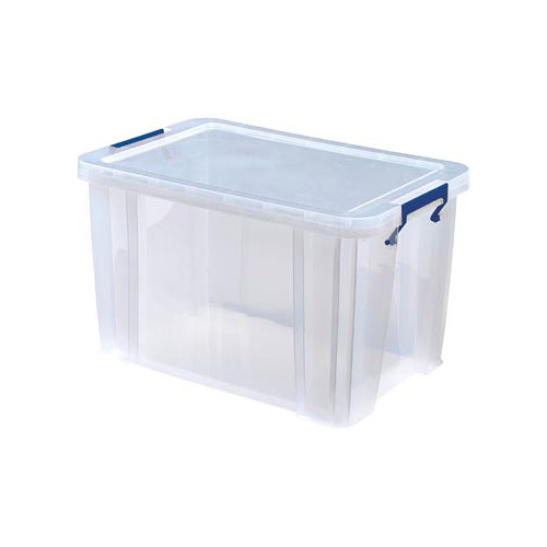 Bankers Box Bankers Box opbergdoos 26 liter, transparant blauwe