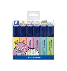 Staedtler Staedtler Markeerstift Textsurfer Classic, pastel kl. 6 st.