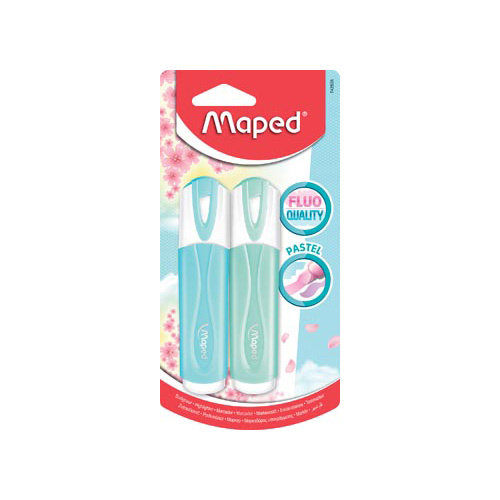 Maped Maped markeerstift Color'Peps, geassorteerde pastelkl. 2 st.