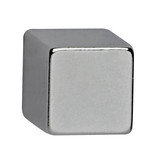 Maul MAUL neodymium kubusmagneet 10 x 10 x 10 mm, trekkracht 3,8 kg, zilver, blister van 4 stuks