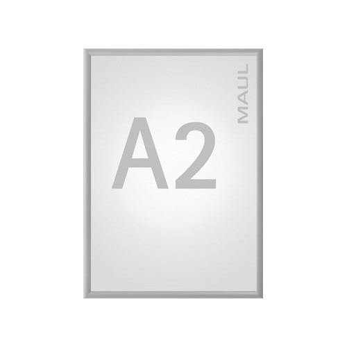 Maul MAUL clicklijst standaard, lijst 25mm A2, zilverkleurig posterframe