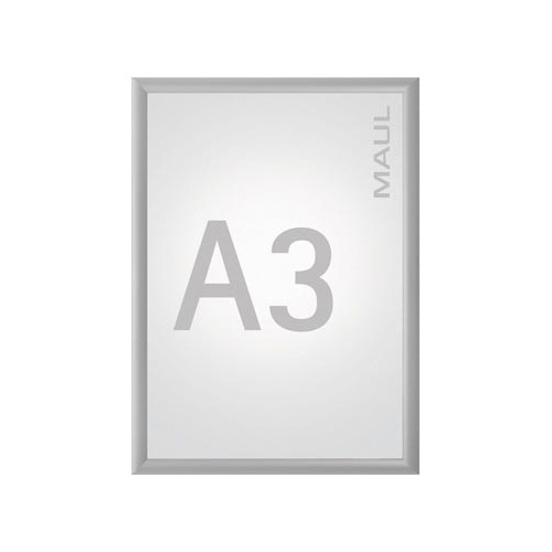 Maul MAUL clicklijst standaard, lijst 25mm A3, zilverkleurig posterframe