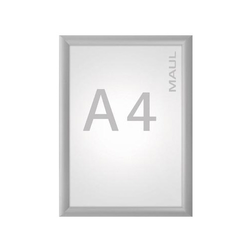 Maul MAUL clicklijst standaard, lijst 25mm A4, zilverkleurig posterframe