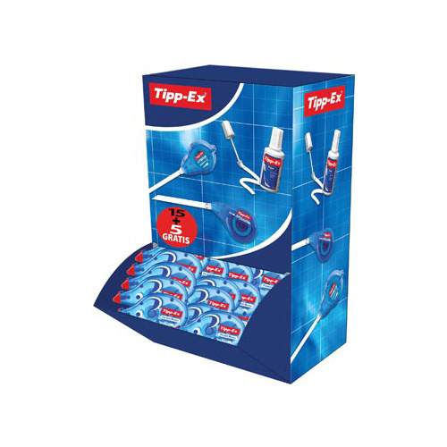 Tipp-ex Tipp-Ex correctieroller Pocket Mouse 20 correctierollers (15 + 5 GRATIS)