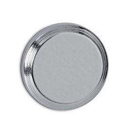 Maul MAUL neodymium schijfmagneet, 16 mm, trekkracht 5 kg, voor glas- en whitebord, zilver, blister van 1 stuk