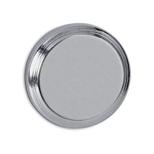 Maul MAUL neodymium schijfmagneet, 16 mm, trekkracht 5 kg, voor glas- en whitebord, zilver, blister van 1 stuk
