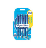 Paper Mate Paper Mate balpen Flexgrip Ultra RT medium, 5 stuks, blauw