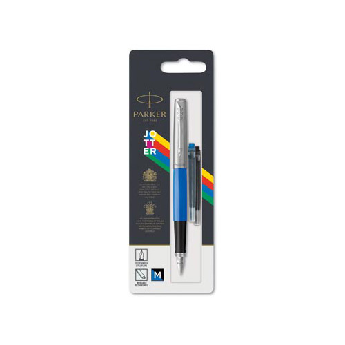 Parker Parker Jotter Originals vulpen, blauw, op blister
