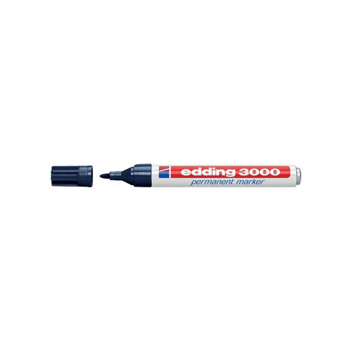 Edding Edding permanent marker 3000 staalblauw