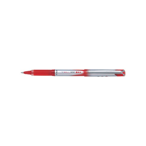 Pilot Pilot roller V-BALL Grip, medium punt 0,7 mm, rood [12st]