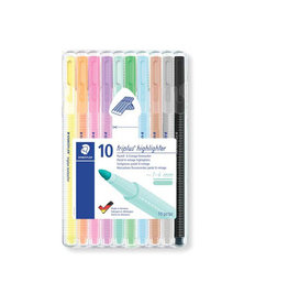 Staedtler Staedtler Triplus Textsurfer, opstelbare box van 10 kleuren