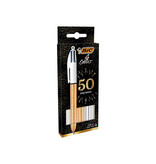 Bic Bic Colours Frozen + Shine 4-kleurenbalpen, medium, klassieke inktkleuren, blister van 3 stuks