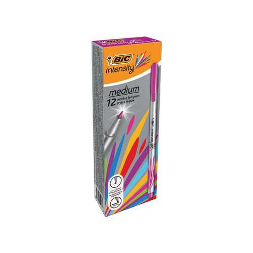 Bic Bic fineliner Intensity, medium, fuchsia [12st]