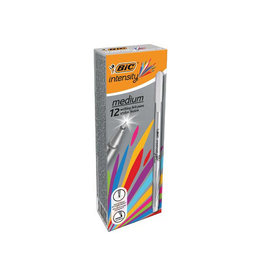 Bic Bic fineliner Intensity, medium, grijs — levering per 12