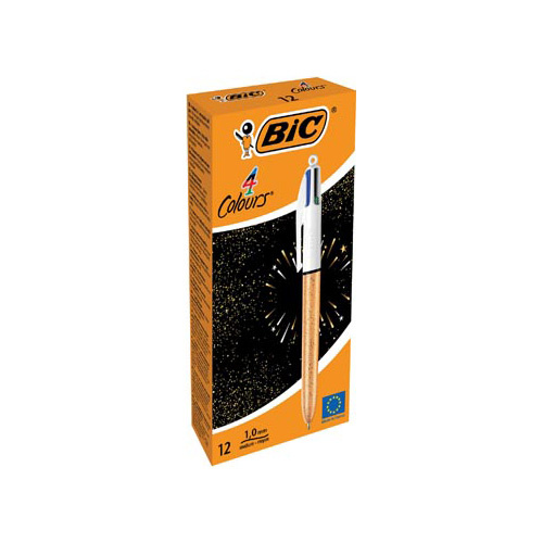 Bic Bic balpen 4 Colour Frozen, doos van 12 stuks