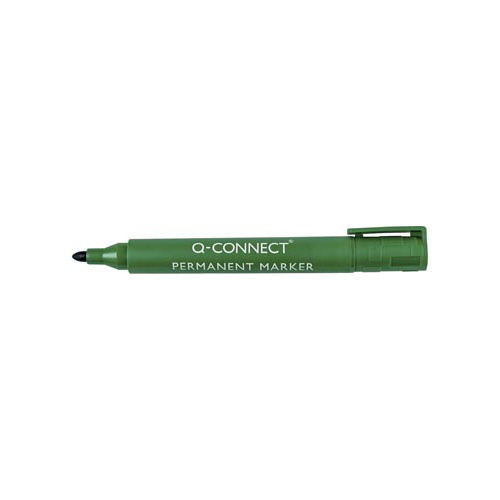 Q-CONNECT Q-CONNECT permanent marker, 2-3 mm, ronde punt, groen