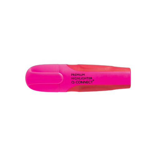 Q-CONNECT Q-Connect Premium markeerstift, roze