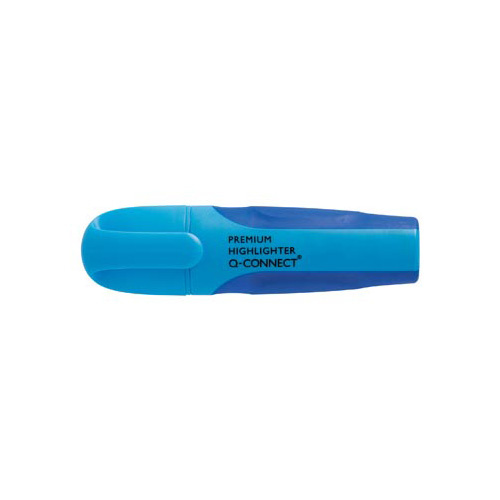 Q-CONNECT Q-Connect Premium markeerstift, blauw