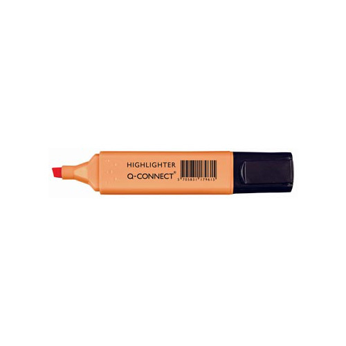 Q-CONNECT Q-CONNECT markeerstift pastel, oranje
