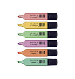 Q-CONNECT Q-Connect Markeerst Pastel 6X [1st]