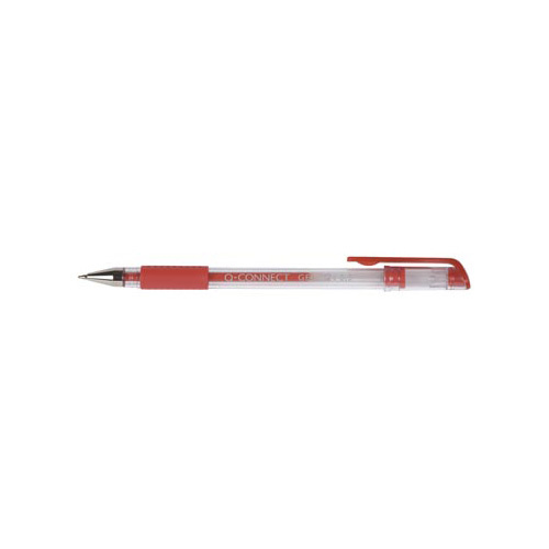 Q-CONNECT Q-Connect gelpen, rood