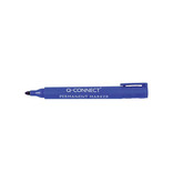 Q-CONNECT Q-CONNECT permanente marker, 2-3 mm, ronde punt, blauw