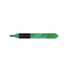 Q-CONNECT Q-Connect premium permanent marker, ronde punt, groen