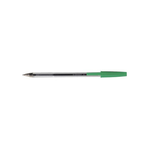 Q-CONNECT Q-CONNECT balpen, met dop, 0,7 mm, medium punt, groen