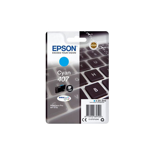 Epson Epson 407 (C13T07U240) ink cyan 1900 pages (original)