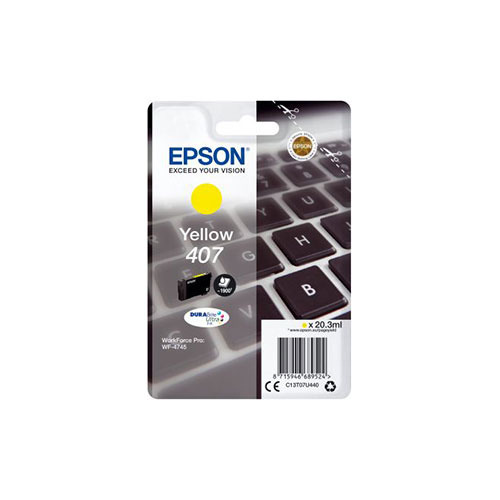 Epson Epson 407 (C13T07U440) ink yellow 1900 pages (original)